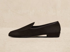 Sagan Classic Loafers in Lusitanias Dark Brown Asteria Suede