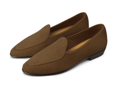 Sagan Classic Loafers in Tan Asteria Suede