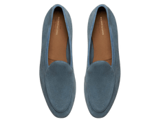 Sagan Classic Loafers in Thunder Blue Asteria Suede