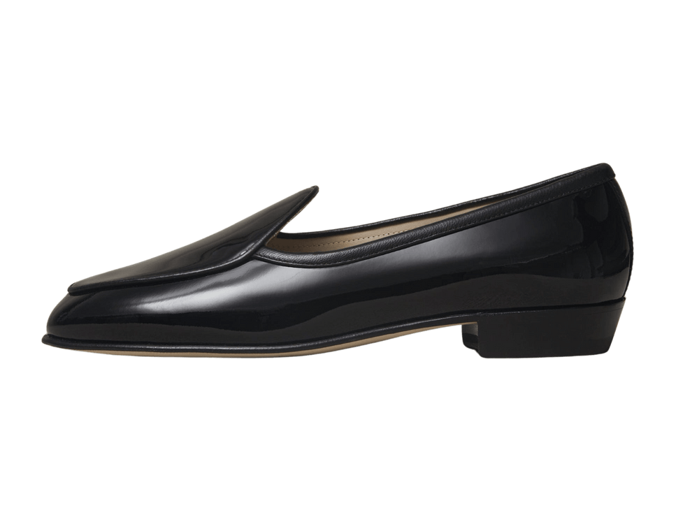 Sagan Loafers in Black Patent