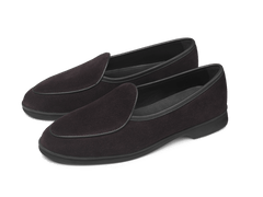 Stride Loafers in Cedre Noir Glove Suede Dark Sole