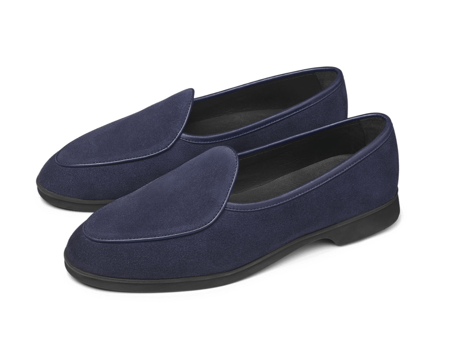 Stride Loafers in Orage Glove Suede Dark Sole