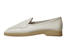 Stride Penny Loafers in Blanc Casse Moorland Calf