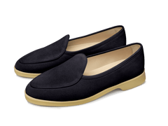 Stride Loafers in Orage Glove Suede Natural Sole