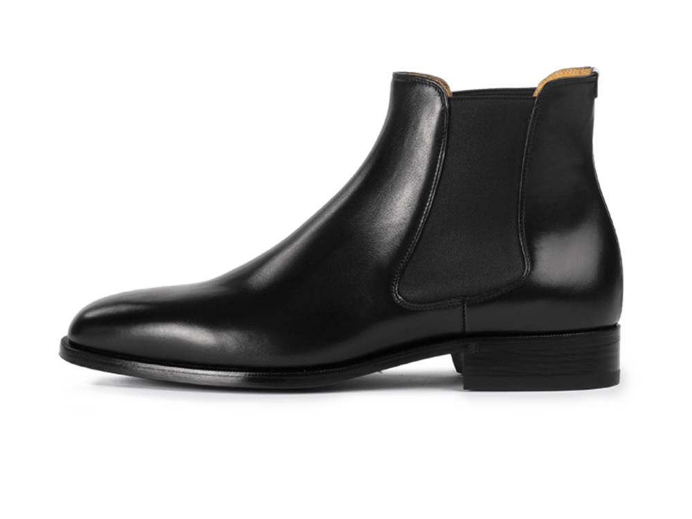 Wall Boots in Black Noble Calf