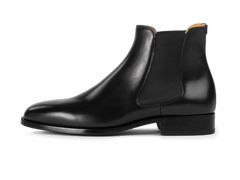 Wall Boots in Black Noble Calf