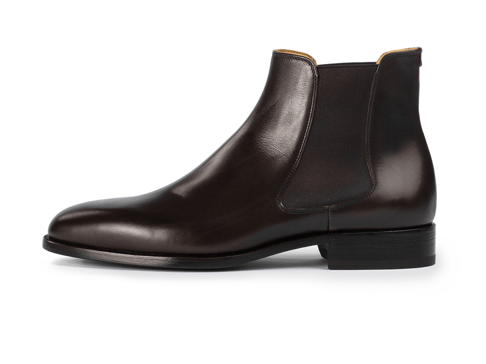 Wall Boots in Dark Brown Noble Calf