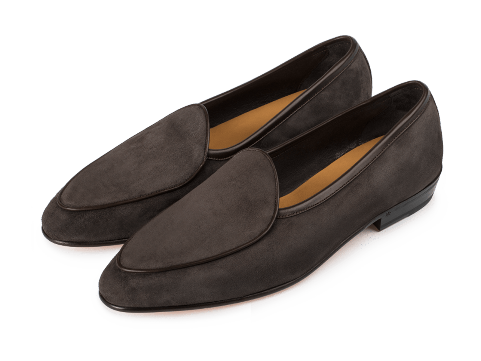 Sagan Classic Loafers in Bark Grey Asteria Suede