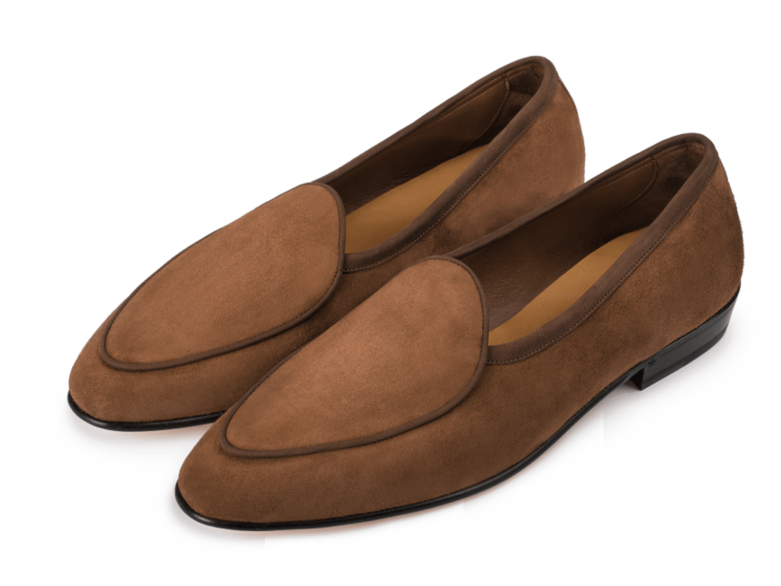 Sagan Classic Loafers in Moyen Brown Asteria Suede