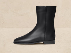 Élan City Boots in Black Leather