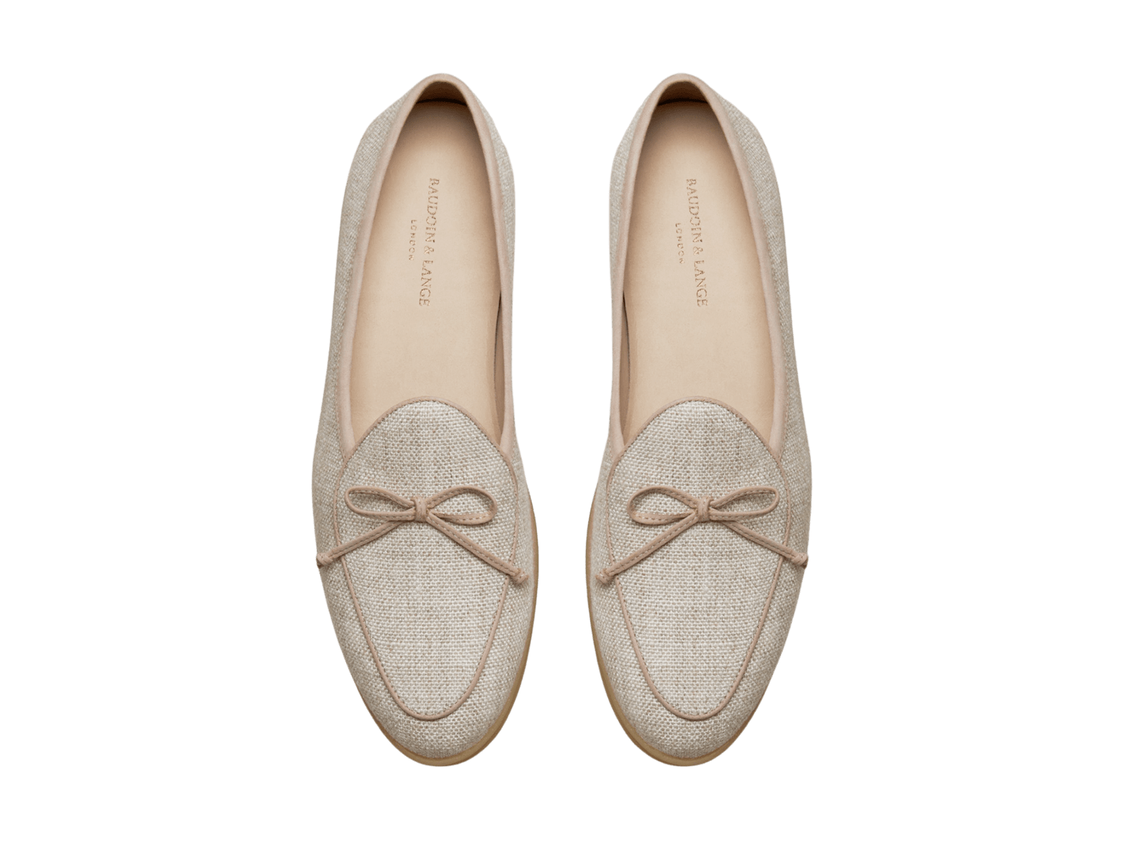 Stride String Loafers in Linen Merlinen
