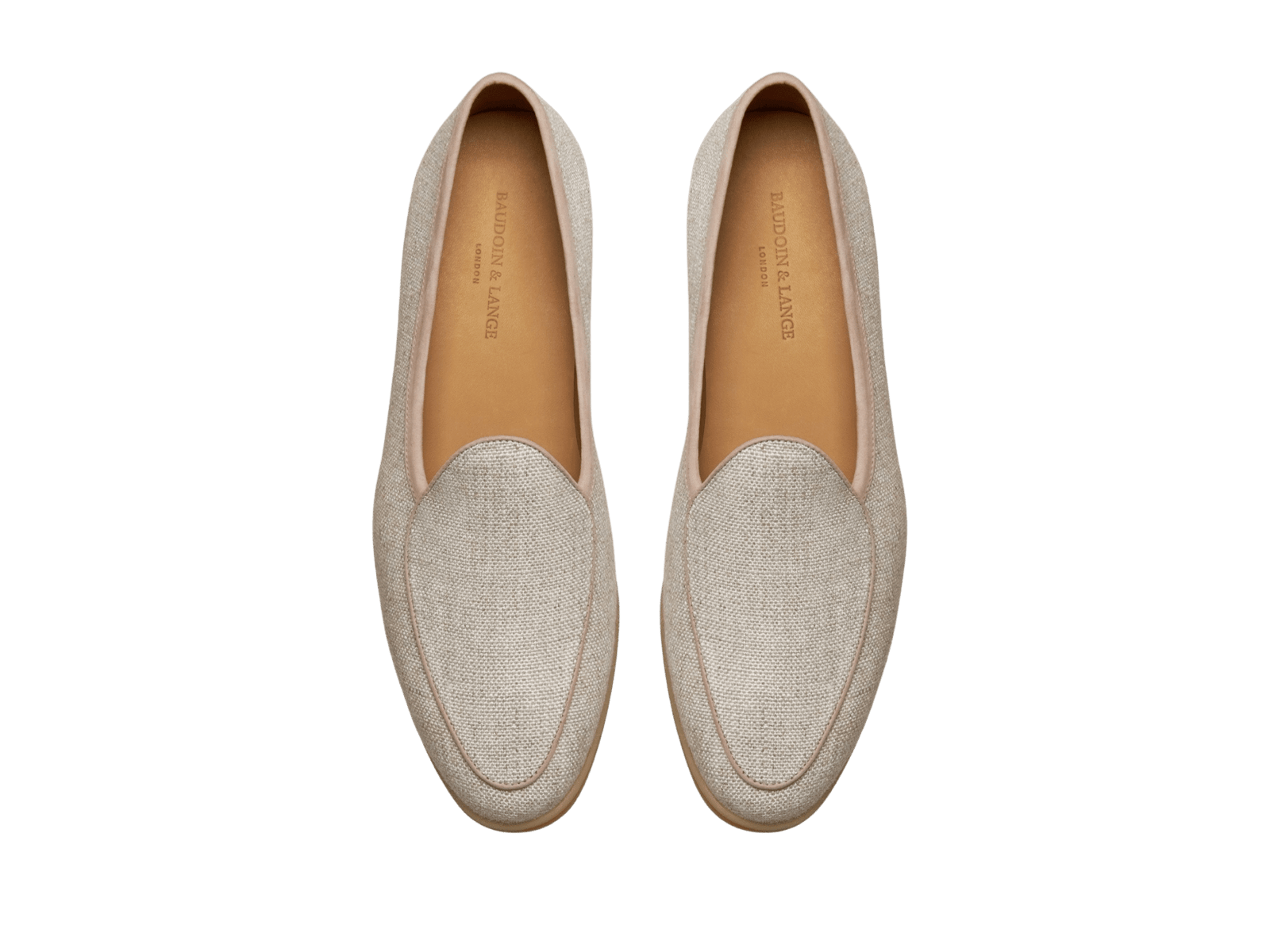 Stride Loafers in Linen Merlinen
