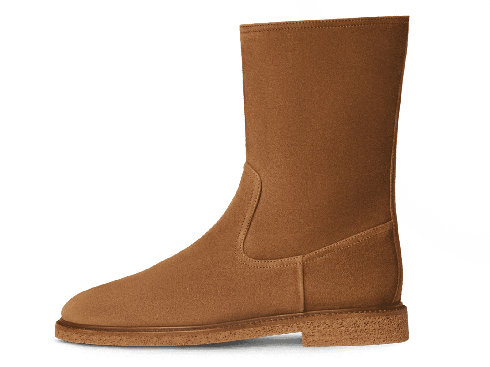 Treve Boots in Moyen Brown Asteria Suede