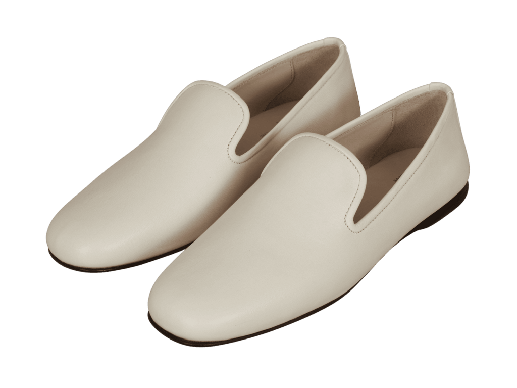 Fenice Loafers in Blanc Cassè Nappa