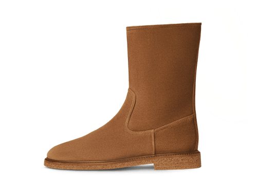 Treve Boots in Moyen Brown Asteria Suede