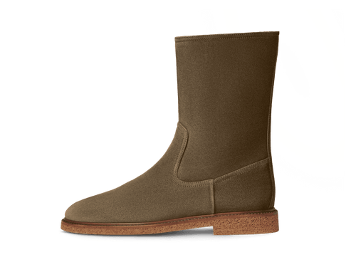 Treve Boots in Moyen Brown Asteria Suede