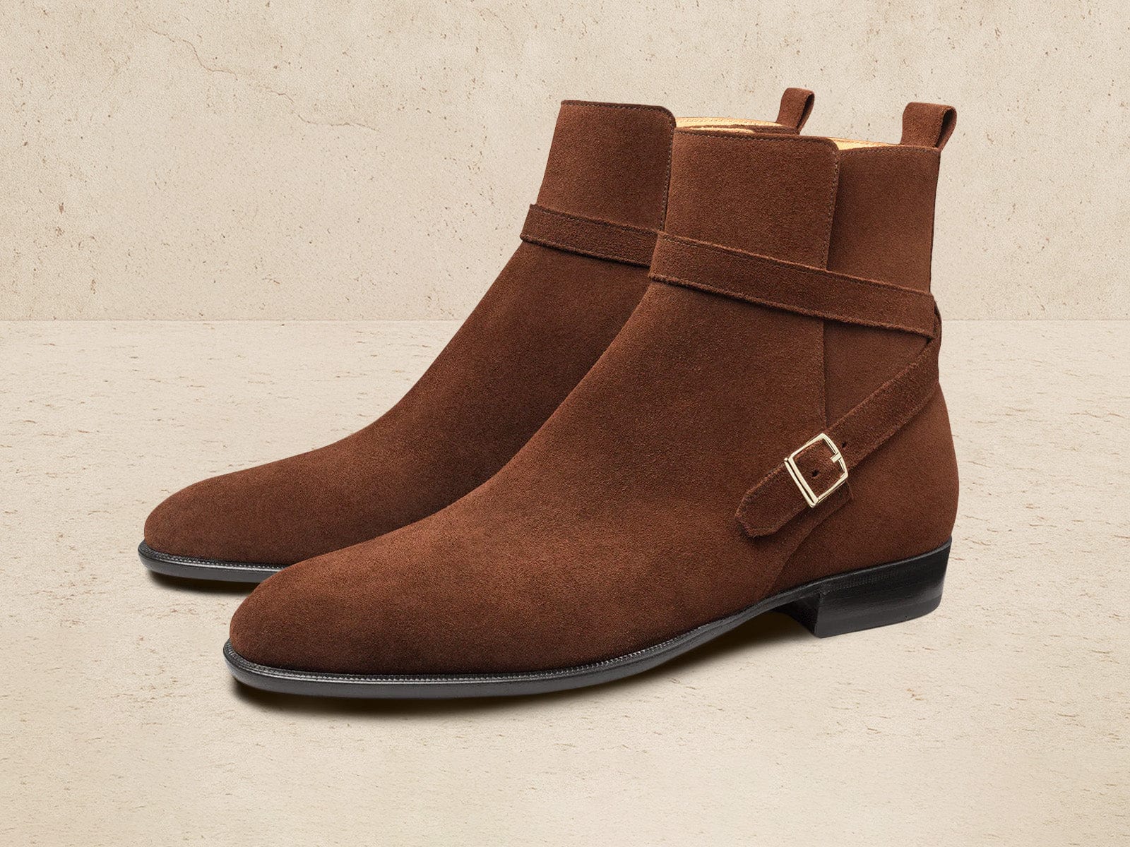 Watts Jodhpur Boot in Dark Snuff Shield Suede
