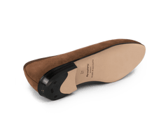 Sagan Classic Loafers in Moyen Brown Asteria Suede