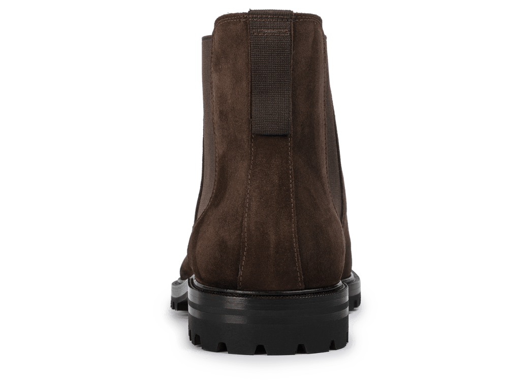 Ribot Boot in Dark Brown Shield Suede