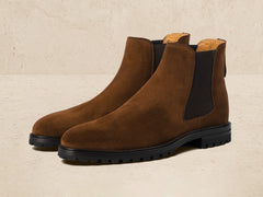 Ribot Boot in Dark Snuff Shield Suede