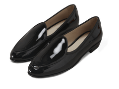 Sagan Loafers in Black Patent