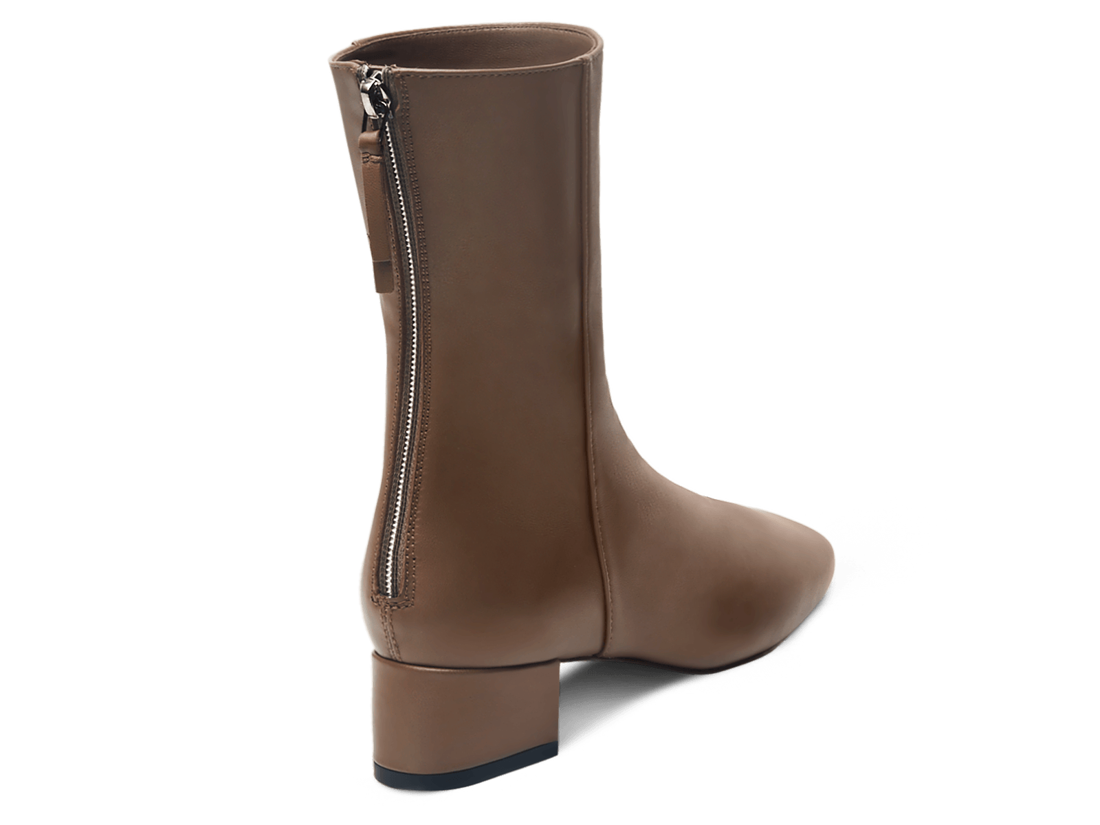 Debbie Boots in Brown Nappa