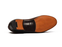 Grand Fleurus Penny Loafers in Dark Brown Shield Suede