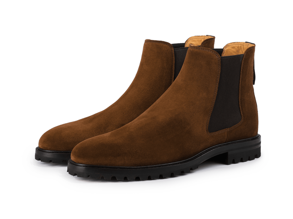 Ribot Boot in Dark Snuff Shield Suede