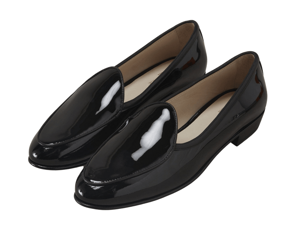 Sagan Loafers in Black Patent