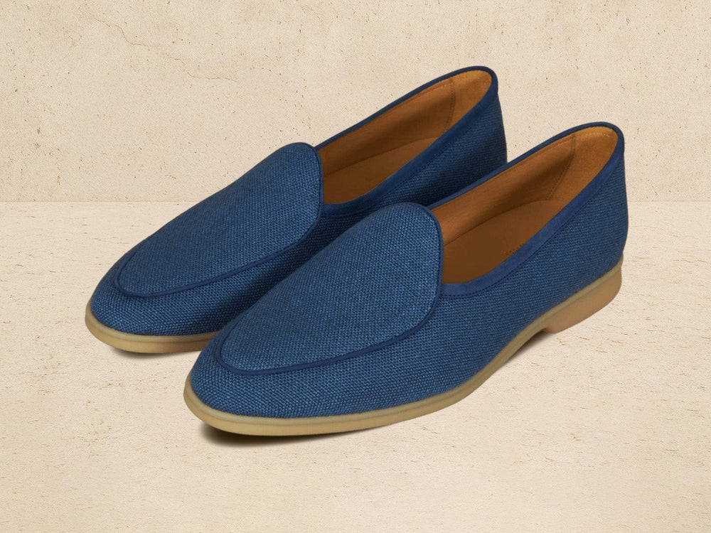 Stride Loafers in Bleu Celadon Merlinen