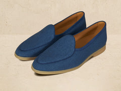 Stride Loafers in Bleu Celadon Merlinen