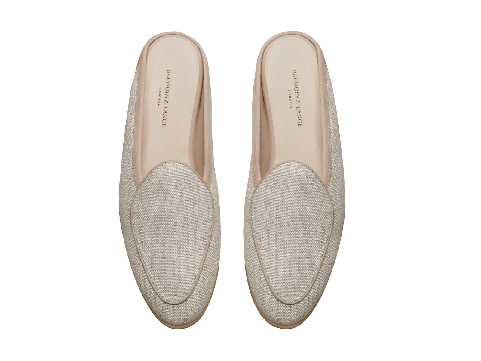 Stride Mule Loafers in Linen Merlinen
