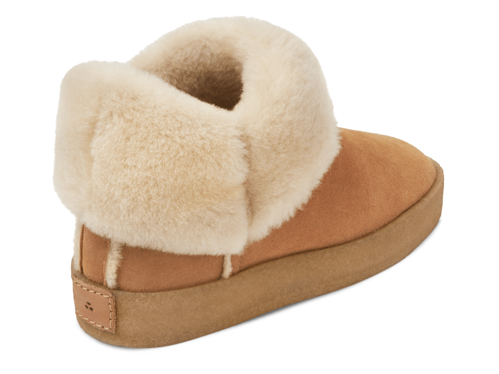 Winema Boots in Light Snuff Shearling Suede