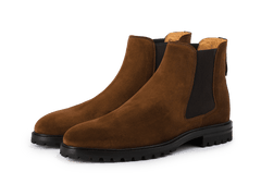 Ribot Boot in Dark Snuff Shield Suede