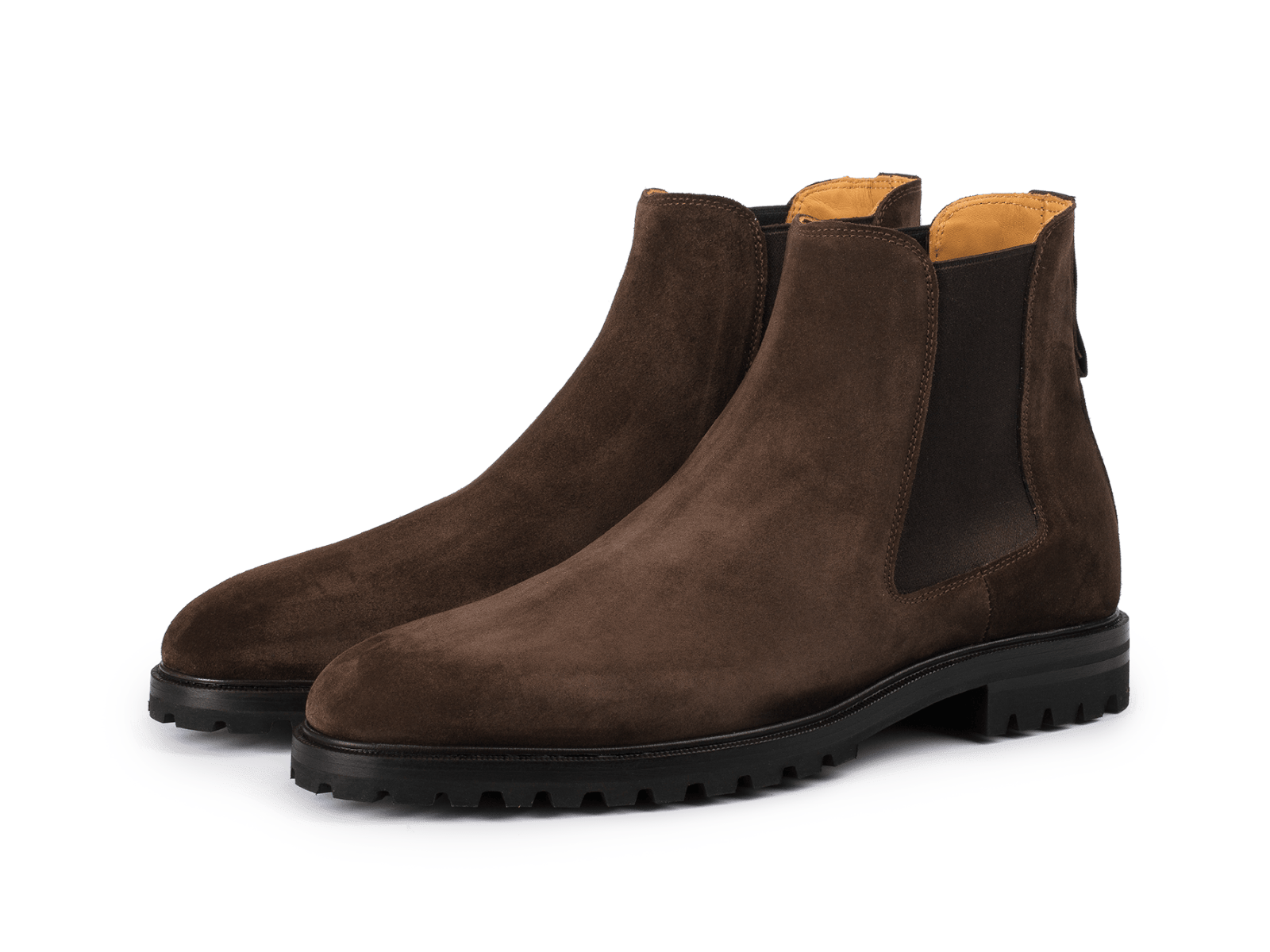 Ribot Boot in Dark Brown Shield Suede