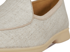 Stride Loafers in Linen Merlinen