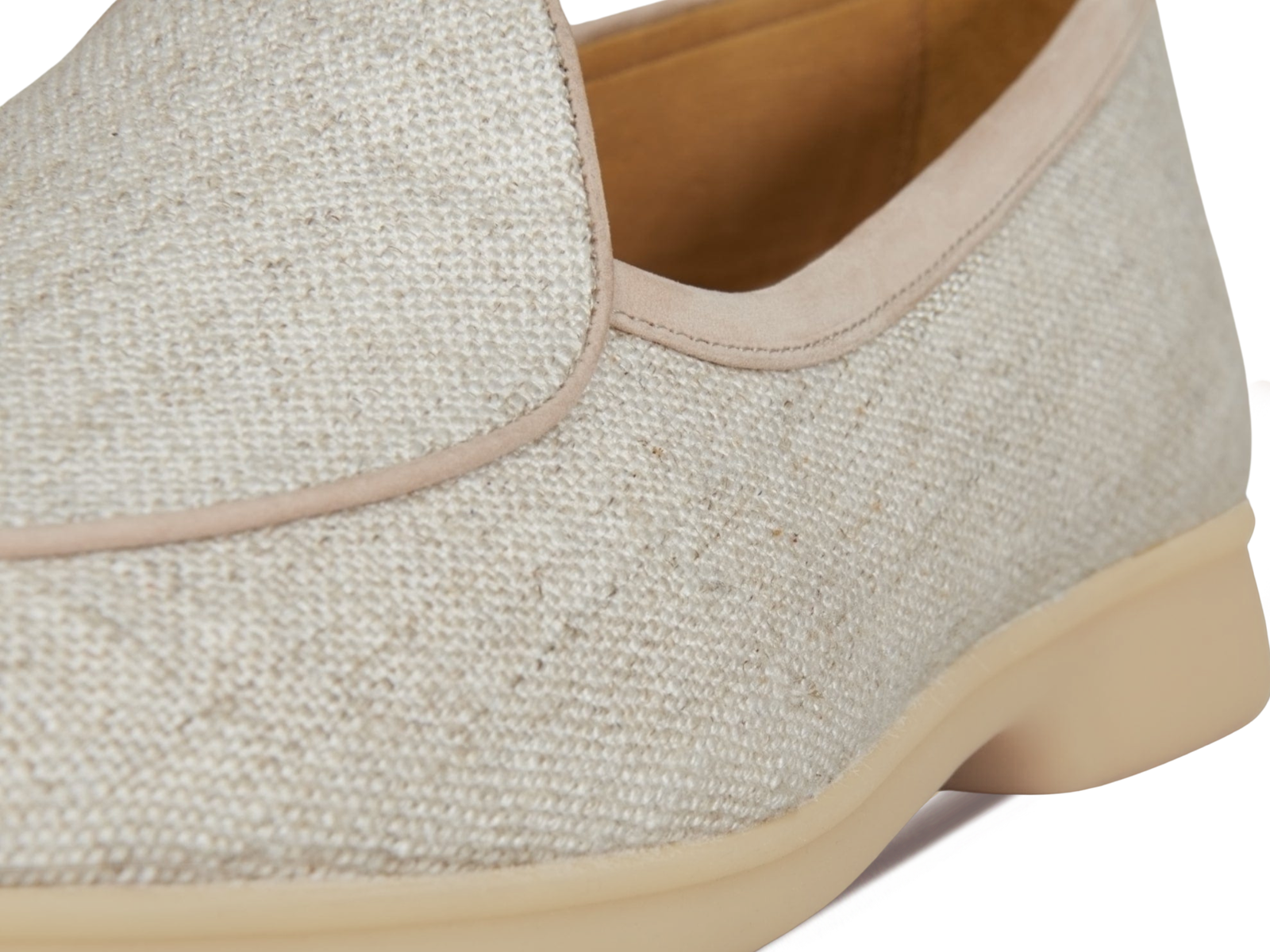 Stride Loafers in Linen Merlinen