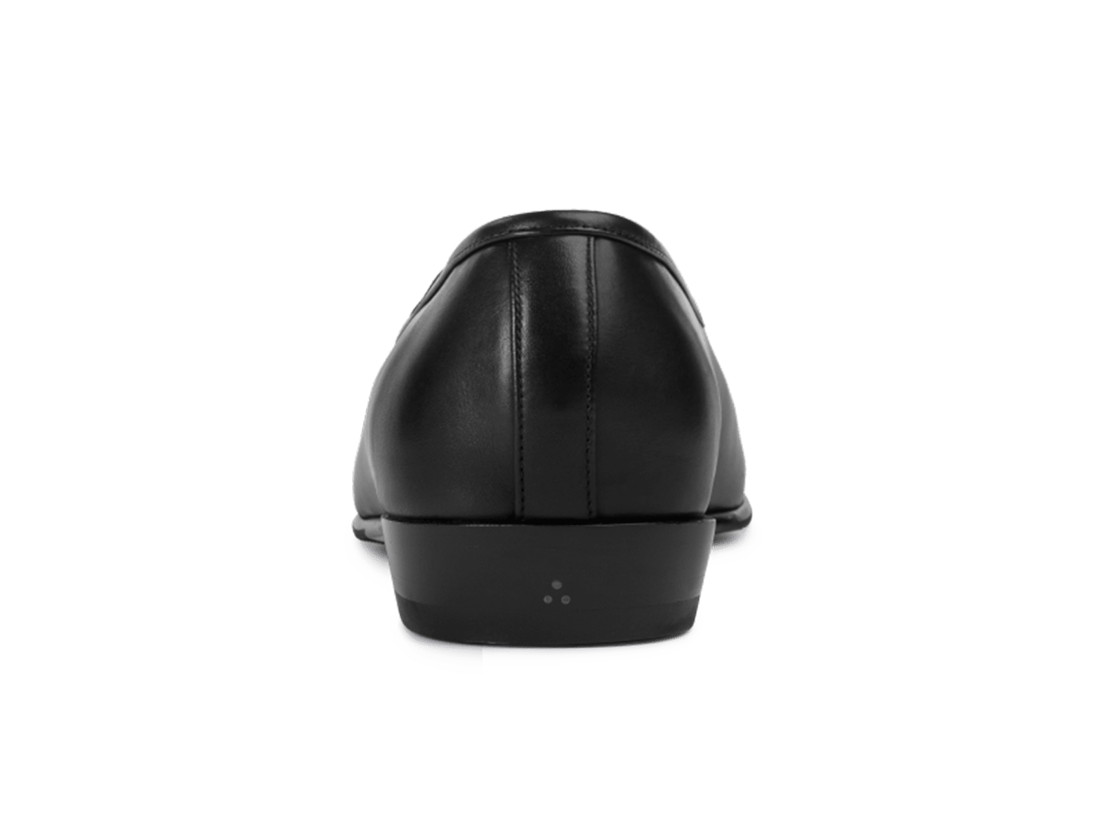 Sagan Classic Loafers in Black Drape Calf and Obsidian Black Suede with Rubber Grip