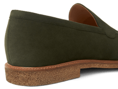 Antibes in Loden Green Luxe Suede