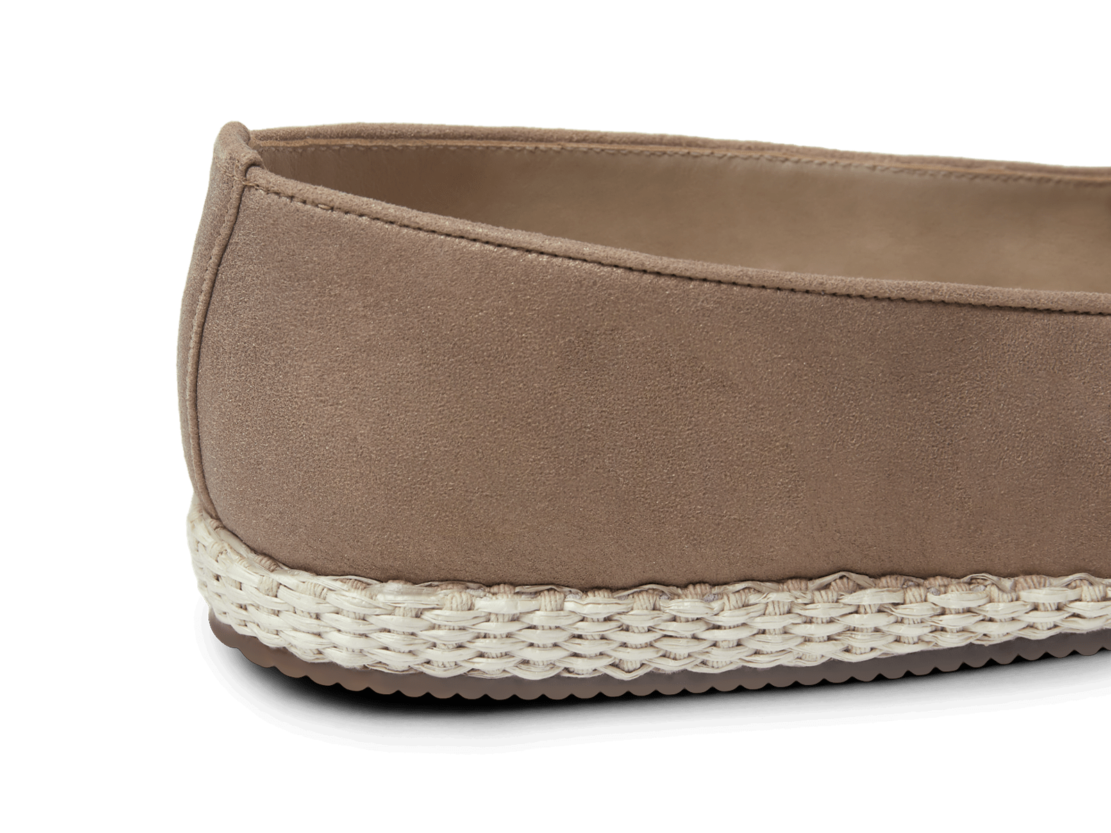 Calvi Tassel Espadrilles in Golden Sand Luxe Suede