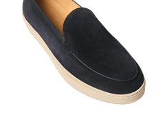 Pace Trainers in Navy Suede