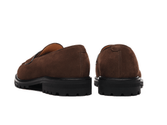 Pall Mall Loafers in Ebony Brown Nubuck