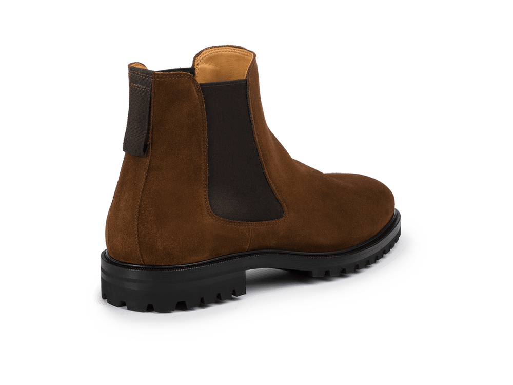 Ribot Boot in Dark Snuff Shield Suede