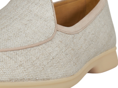 Stride Loafers in Linen Merlinen