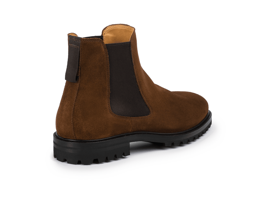 Ribot Boot in Dark Snuff Shield Suede