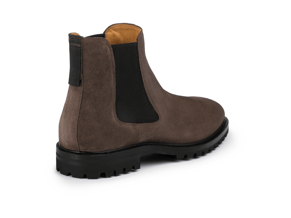 Ribot Boots in Deep Taupe Shield Suede