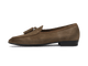 Sagan Rubber Loafers in Lusitanias Dark Brown Asteria Suede