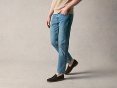 Antibes Loafers in Moka Brown Luxe Suede