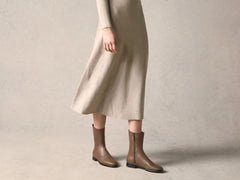 Élan City Boots in Brown Leather