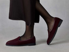Stride Loafers in Sultan Suede with Shearling Lining